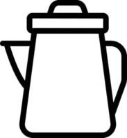 jug vector illustration on a background.Premium quality symbols.vector icons for concept and graphic design.