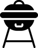 ilustración de vector de comida a la parrilla en un fondo. símbolos de calidad premium. iconos vectoriales para concepto y diseño gráfico.