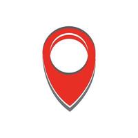 map point location pin vector icon for mapping and satellite allocation