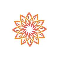 Flower vector icon design