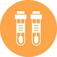 Blood Test Creative Icon Design vector