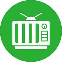 Tv Creative Icon Design vector