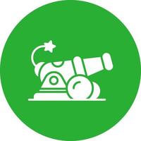 Cannon Creative Icon Design vector