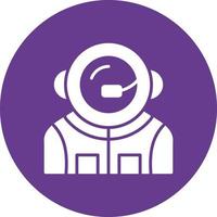 Astronaut Creative Icon Design vector