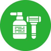 Shaving Creative Icon Design vector