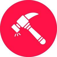 Hammer Creative Icon Design vector