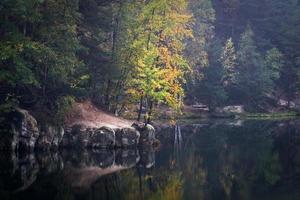 paisajes otoñales de adrspach foto