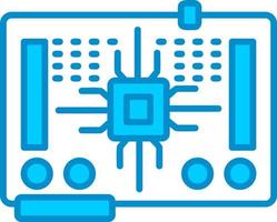 Circuit Board Creative Icon Design vector