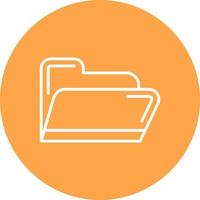 Folder Creative Icon Design vector