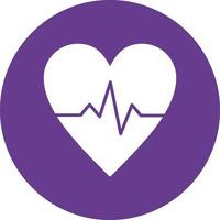 Heart Rate Creative Icon Design vector