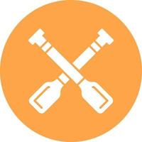 Rowing Creative Icon Design vector