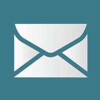 Mail icon, e-mail. the concept for your website design, logo, app. vector illustration