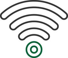 diseño de icono creativo wifi vector