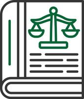 Law Creative Icon Design vector