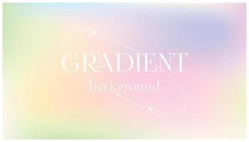 Gradient background.  Holographic colors. Mesh, vector