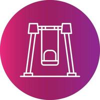 Swing Creative Icon Design vector