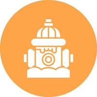 Fire Hydrant Creative Icon Design vector