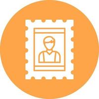 Stamp picture Creative Icon Design vector