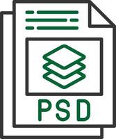 diseño de icono creativo de archivo psd vector