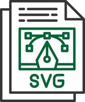 diseño de icono creativo de archivo svg vector