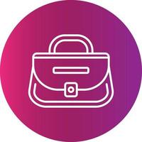 Handbag Creative Icon Design vector