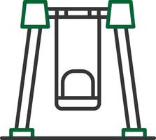 Swing Creative Icon Design vector