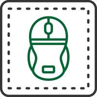 Wireless Mouse Creative Icon Design vector