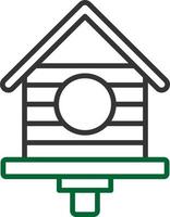 Birdhouse Creative Icon Design vector