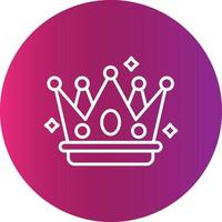 Crown Creative Icon Design vector