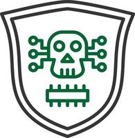 Malware Creative Icon Design vector