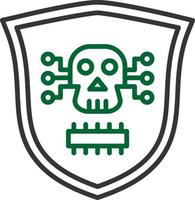 Malware Creative Icon Design vector