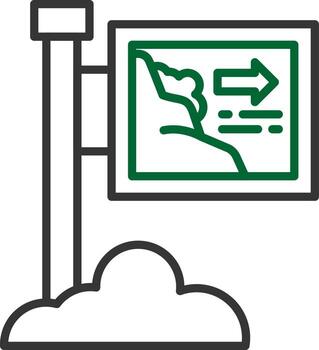 diseño de icono creativo de puntero vector