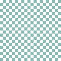 Abstract green line in square checkered pattern. vector