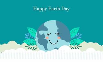 International Mother Earth Day. Environmental problems and environmental protection vector