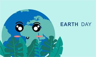 International Mother Earth Day. Environmental problems and environmental protection vector