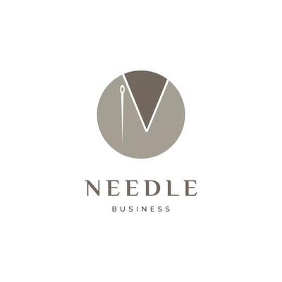 Thread and Needle logo 10596971 Vector Art at Vecteezy