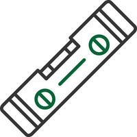 Spirit Level Creative Icon Design vector