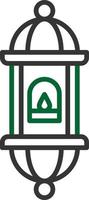 Lantern Creative Icon Design vector