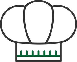 diseño de icono creativo de sombrero de chef vector