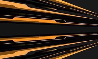 Abstract yellow grey cyber speed line direction dynamic geometric design modern futuristic technology background vector