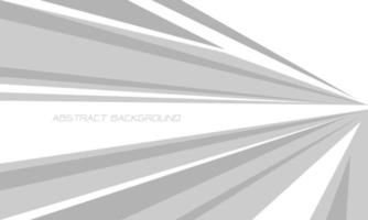 abstracto gris velocidad dirección geométrico en blanco diseño moderno lujo futurista fondo vector