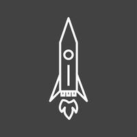 Unique Rocket I Vector Line Icon