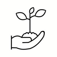 Unique Growth Vector Line Icon