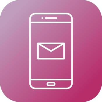 icono de línea de vector de aplicación múltiple único