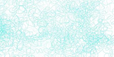 Light green vector background with random forms.