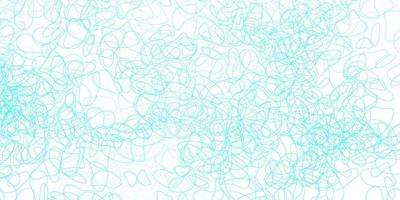 Light green vector background with random forms.