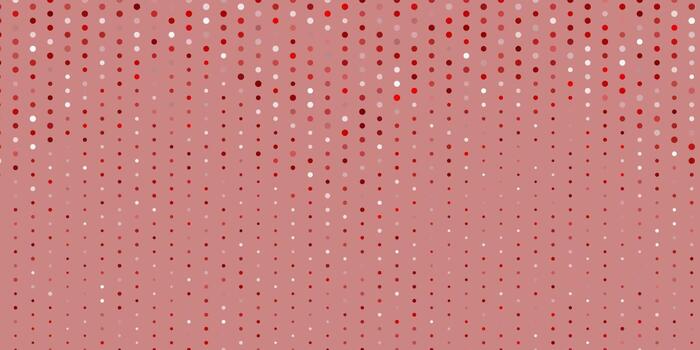 Light green, red vector backdrop with dots.