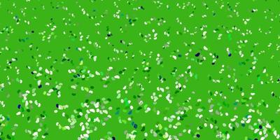 Light green vector background with random forms.