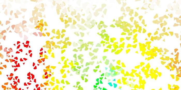 Light green, red vector template with abstract forms.