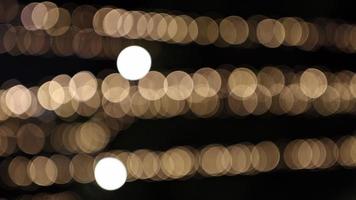 Farbe unscharfer Hintergrund Bokeh Beleuchtung in der Stadt Nachtlicht Unschärfe Bokeh, defokussierter Hintergrund video